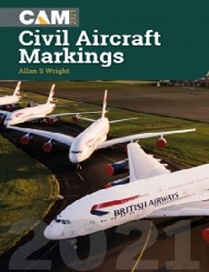 Civil Aircraft Markings 2021 - 9781910809891 | Specialty Books Australia